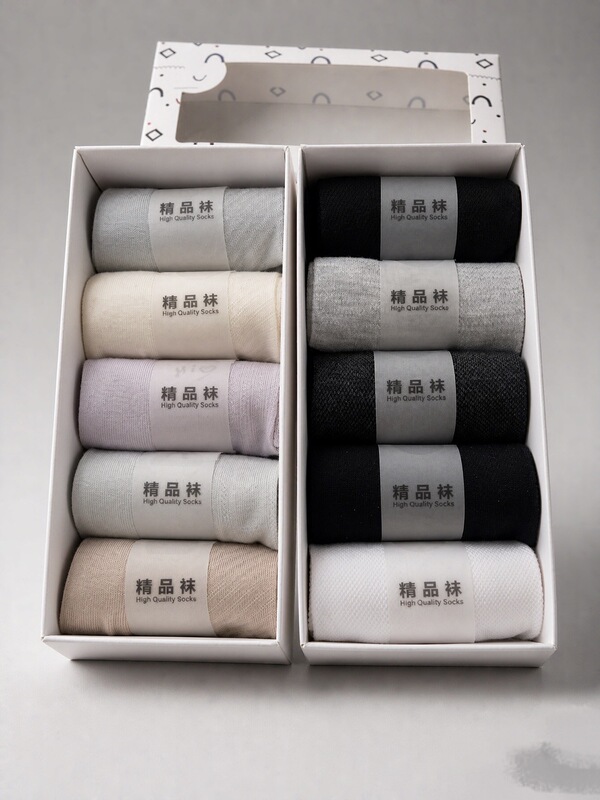 L-66 Fan Appreciation Offer: 5 Pairs of Silk-Like Seamless Socks for Men and Women, Hand-Sewn Edges, Non-Binding L-66 Fan Appreciation Offer: 5 Pairs of Silk-Like Seamless Socks for Men and Women, Hand-Sewn Edges, Non-Binding