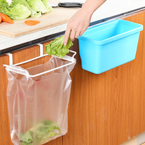 Kitchen household trash can Hanging kitchen waste table desktop tube Extreme garbage bucket box shelf Net red ins wind