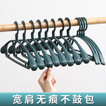 No trace hangers cant afford to pack household wardrobe clothes hangers clothes stand non-slip wide shoulder angle thick shelf
