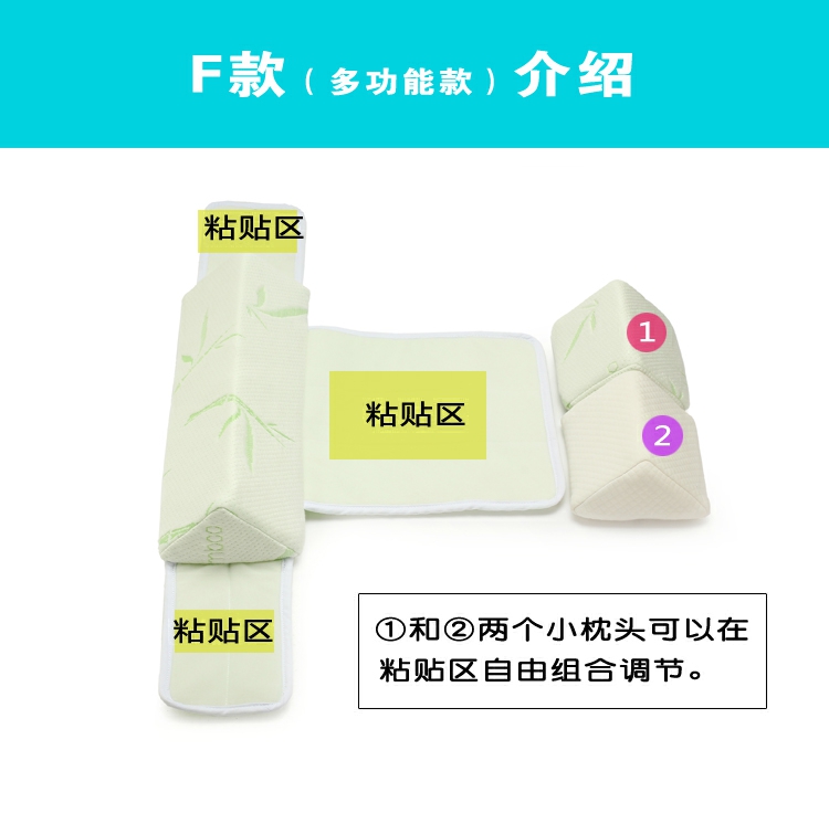 Sản phẩm sơ sinh cho bé ngủ gối định hình gối cho bé ngủ tư thế ngủ chỉnh gối chống tràn sữa 0-1 tuổi chống đầu - Túi ngủ / Mat / Gối / Ded stuff đồ cho bé sơ sinh