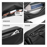 Мужская сумка через плечо, маленькая сумка на одно плечо, вместительная и большая спортивная нагрудная сумка, поясная сумка