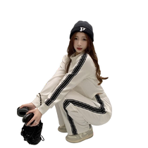 Casual sports two-piece set for women autumn and winter 2024 new college style running this years popular womens matching suit
