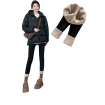 Alpaca Shark Pants Womens Outerwear Autumn and Winter Plus Velvet Thickened Tight Barbie Yoga Pants Warm Cotton Pants Leggings