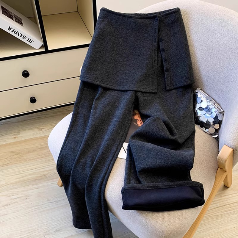 HeitingHome冬季情侣加绒休闲裤解析:无性别设计与功能性融合