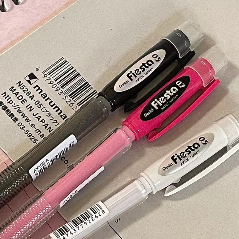 Pentel派通自动铅笔AX105活动铅笔0.5铅笔学生写字自动铅笔