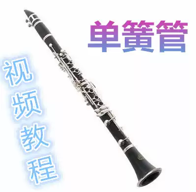 Clarinet African drum recorder video tutorial self-study tutorial zero basic beginner full set of film teaching