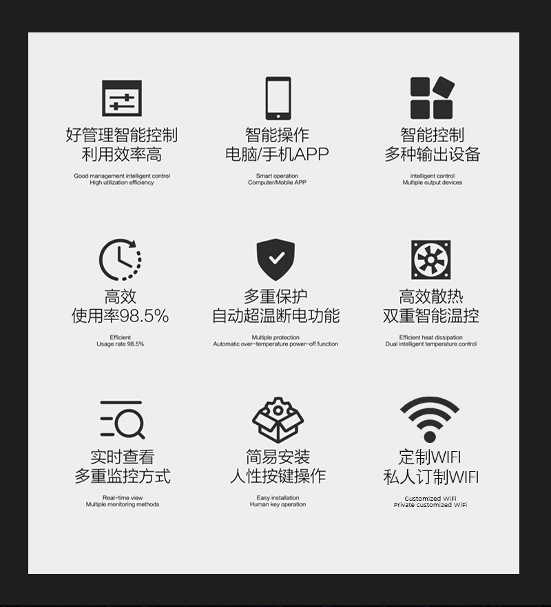 Зарядное устройство 太阳能控制器智能全自动充电12v24v36v48v60v冲锂电池通用充电器