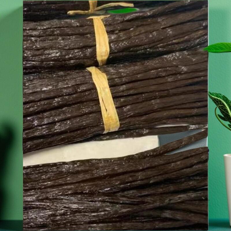 Hot-Selling Recommendation: Madagascar Bourbon Premium Vanilla Beans, 17-19 Cm, 50 Grams, Rich Aroma 