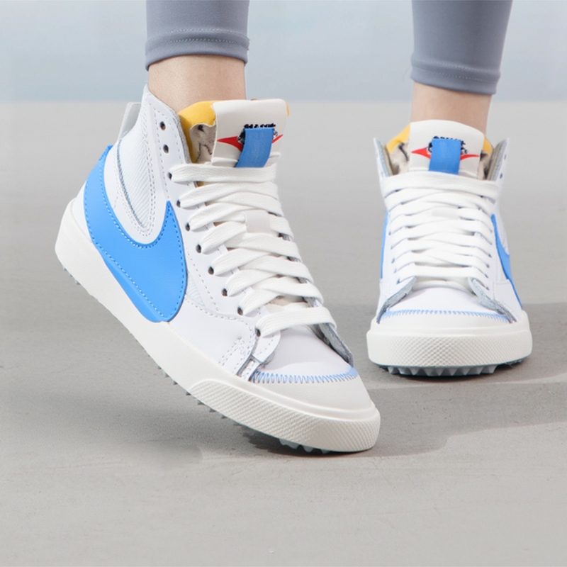 Authentic Nike Nike Blazer Mid'77 Men's Mid-Top Retro Casual Sneakers Dq5080-001