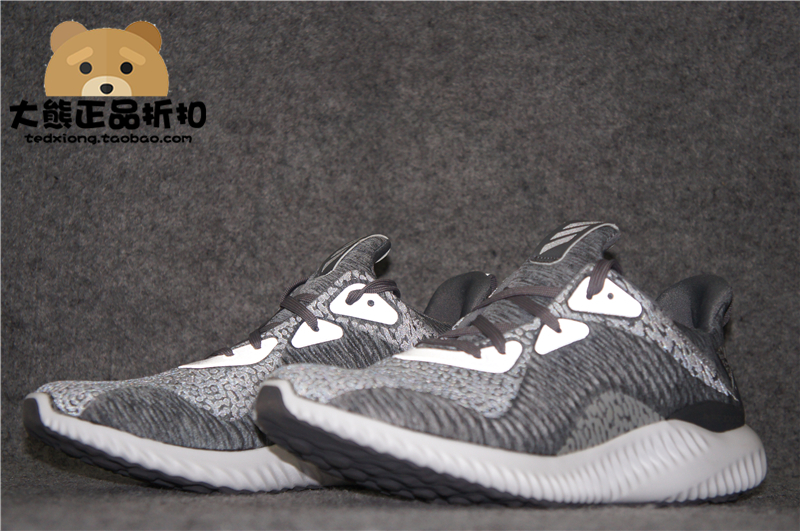 Bộ đếm chính hãng Adidas Alpha nam và nữ Alpha đệm đệm giày chạy bình thường BY4264 - Giày chạy bộ các thương hiệu giày chạy bộ
