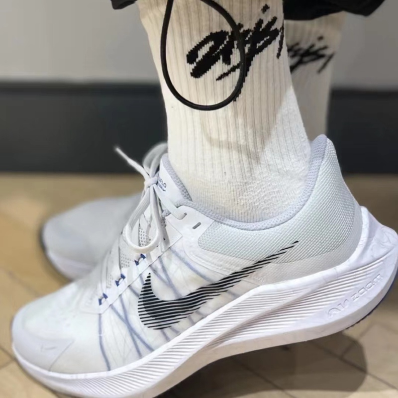 Authentic Nike Women's Zoom Winflo 8 Shock-Absorbing Sports Shoes Running Shoes Cw3419-008 Authentic Nike Women's Zoom Winflo 8 Shock-Absorbing Sports Shoes Running Shoes Cw3419-008