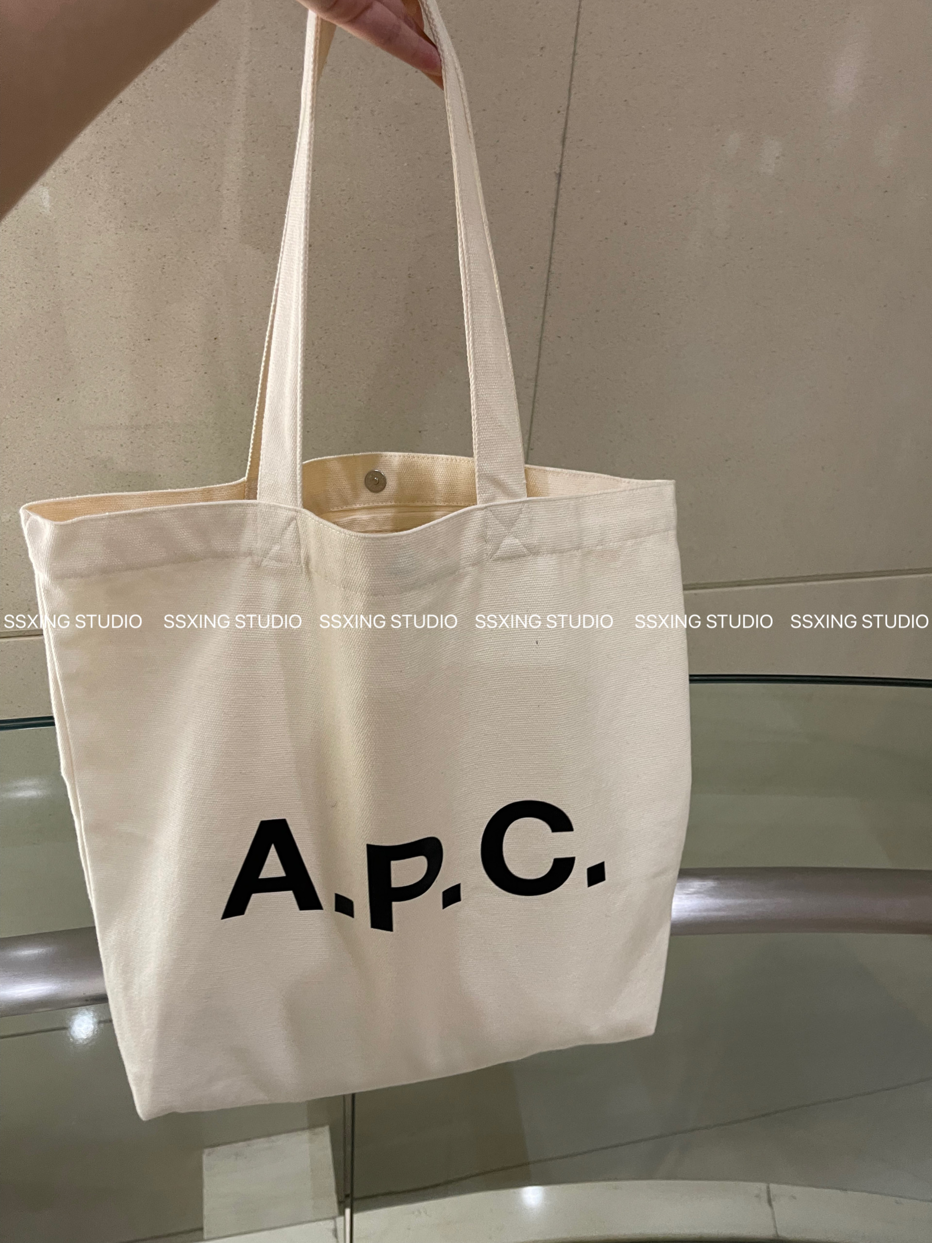 APC SSXING自制款絲絨帆布包