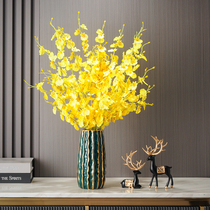 Light extravagant net red ceramic vase living room dancing Lansilver wicker flower floral floral modern home TV cabinet floral swing piece