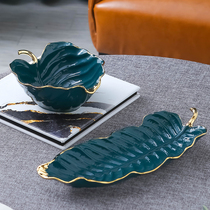 Creative Fruit Pan Delicate Net Red Home Living Room Nordic Personality Modern Light Luxury Refreshments Snack Advanced Fashion