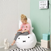 Ins nordic style rabbit lazy sofa bean bag reading corner baby toy children's room decoration photo props