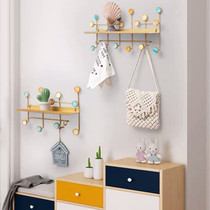 Weimei ins Nordic creative shell rack iron adhesive hook porch living room bedroom nail-free hanger