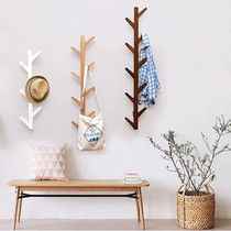 Minimi ins Nordic creative tree branch coat rack home simple hanger porch bedroom wall adhesive hook
