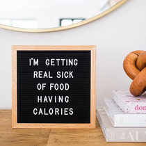 ins Nordic style explosive original handmade felt letter message board wooden photo frame decoration jigsaw puzzle photo props