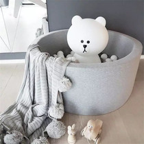 ins Nordic style explosion childrens room ocean ball game pool wave ball fence baby toy shooting props
