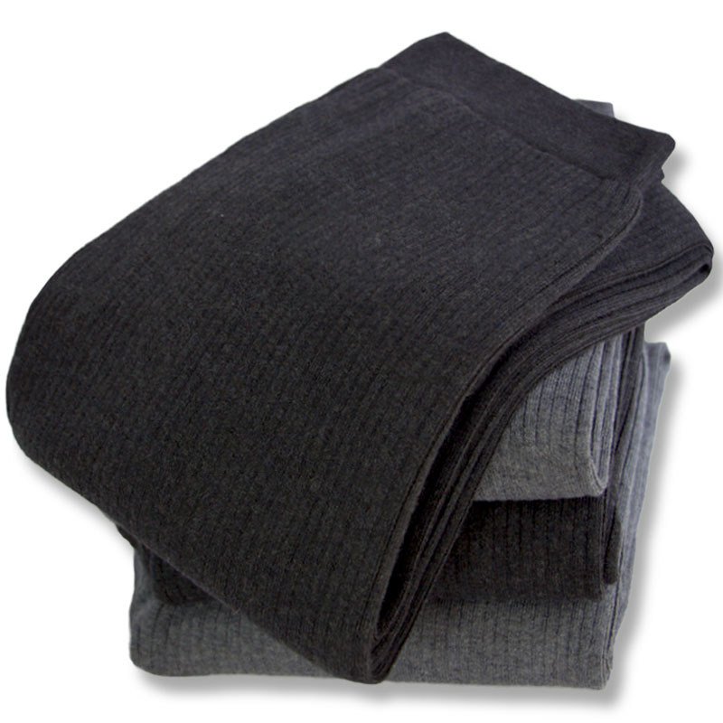 Winter men and women wool trousers in old knit high waist thickening warm large-code knitted pants cashmere pants