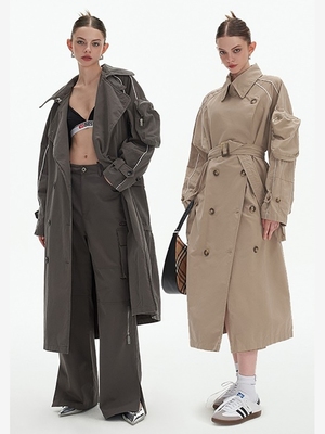taobao agent 【Xspace】DPRETTY Center | Advanced Wind Windwear Heavy Works Wash for Old Pocket Wind Oversure