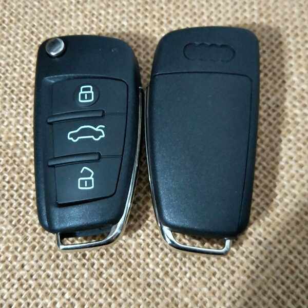 Car folding remote control Audi Q7 A6L dual-horse OEM folding remote control