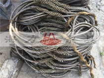 Galvanized pressed double-buckle steel wire rope coated oil-inserted chrope wagon crane hoisting tool Sotool