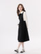 Yangcheng Story fake two piece dress women's knitted skirt autumn and winter 2022 petite dress