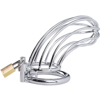 SM male chastity lock lock cb3000 masturbation device male alloy metal bird cage abuse yang cb6000