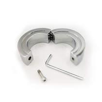 Metal adds to open metal scrotum fun penis ring ring ring loop loop loop