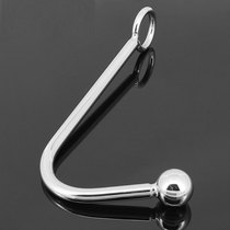 Stainless steel anal hook SM male and female use of penal tool couples sex alternative goods metal rear - gay