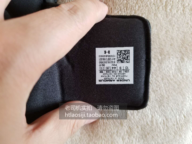 UnderArmour UA An Dema Men 4D Bộ nhớ cotton Dép Ignite V Fitness 1287318 dép hoa cúc