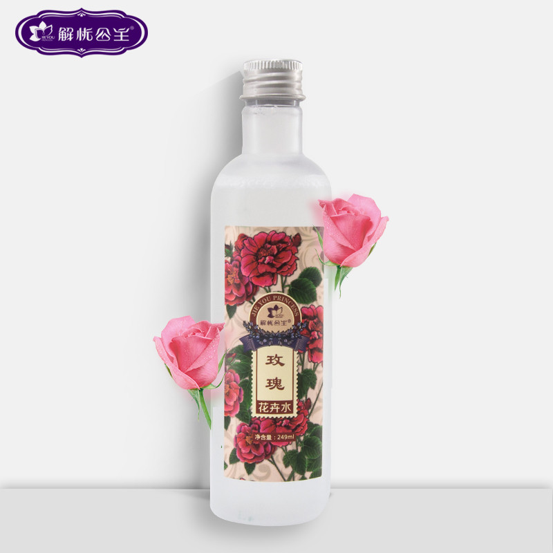 Relief Princess Damascus Rose Flower Water 249ml Moisturizing Moisturizing Lotion Toner