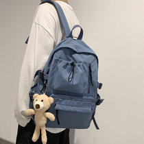 Japanese schoolbag male college students ins tide cool large capacity backpack original niche simple academic backpack women