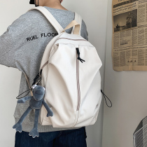 High school schoolbag male college student computer backpack fashion trend backpack mens leisure travel backpack large capacity