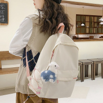 First high school students school school girls college students design sensation Double shoulder bag Girls commute to work 2022 New ins