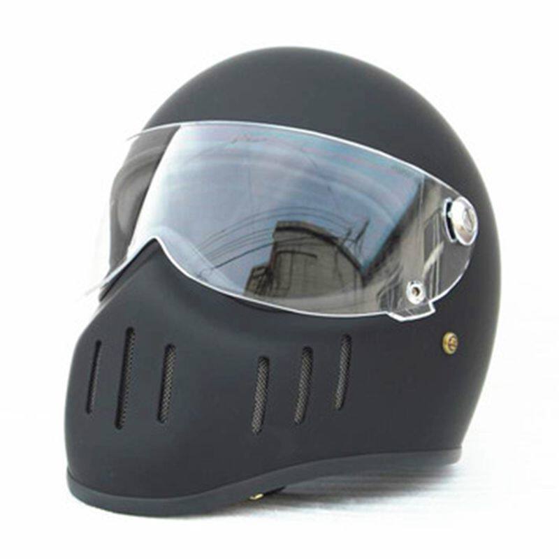Locomotive retro helmet Harley helmet personally motorcycle electric vehicle men and women fashion glass steel full helmet