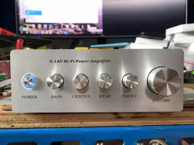 New 3116 high power Digital 5 1 channel amplifier built-in 110 220V power six-channel pure rear