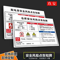 Dangerous chemicals safety risk point notice board distribution room beware of mechanical damage workshop factory construction site forklift