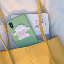 Little Sheep Carrot Animal Embroidery Cloth Sound Cute Girl Heart Doll Sticker Scarf Plush Patch Sticker