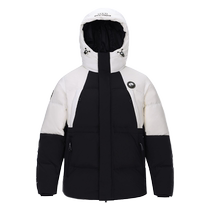 (Warm Puff) Camel Outdoor Panda Down Jacket Womens 2024 Winter New Thickened White Duck Down Jacket Men