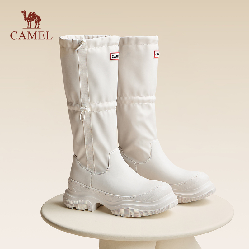 Camel Women's Shoes 2026 Autumn and Winter New Long Knight Boots Non-Slip Hiking Outdoor Boots Water-Repellent Snow Boots Short Boots Camel Women's Shoes 2026 Autumn and Winter New Long Knight Boots Non-Slip Hiking Outdoor Boots Water-Repellent Snow Boots Short Boots
