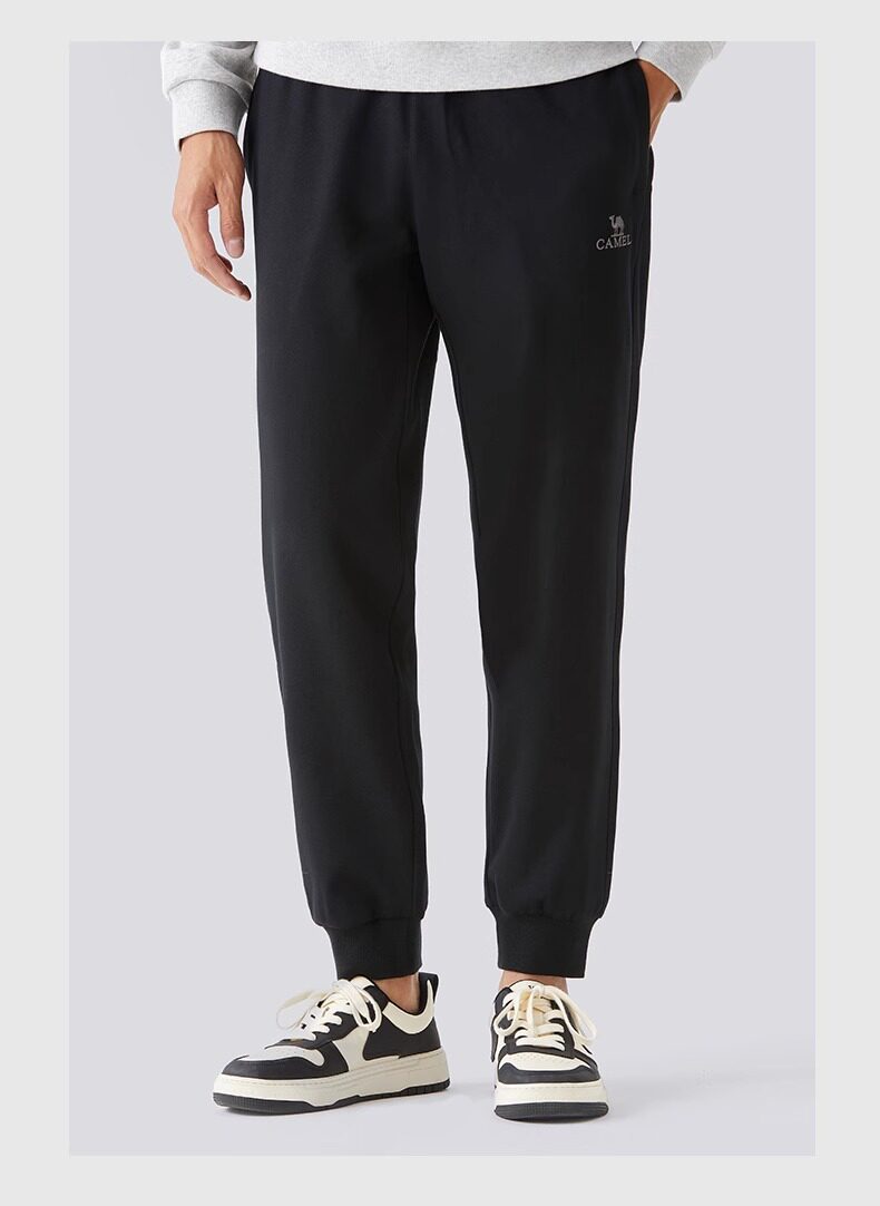 Мужские спортивные летние черные универсальные альпинистские штаны для отдыха, свободный крой Camel 