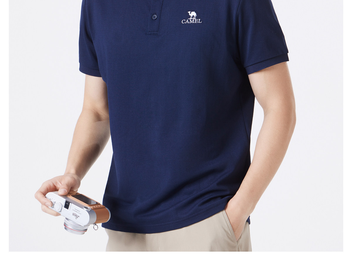 Дышащая модная универсальная футболка polo 