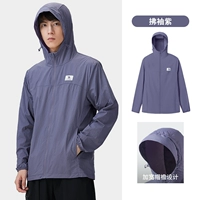 [Оригинальная пряжа с мощной защитой от солнца] A34BAEO128I, рукава фиолетовые, мужские