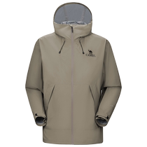 White Deer Same Style Rain God] Camel Sun Protection Jacket Mens and Womens Hard Shell Lightweight Windproof and Waterproof Outdoor Mountaineering Clothing