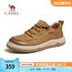 Camel 2024 summer ຮູບແບບໃຫມ່ຂອງຫນັງແທ້ frosted Foam cushioning ສະດວກສະບາຍ sole ອ່ອນ sole ກິລາອະເນກປະສົງຄລາສສິກແລະເກີບບາດເຈັບແລະຜູ້ຊາຍ