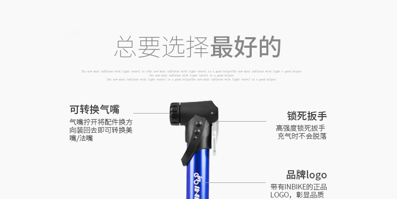 Pompe à vélo INBIKE - Ref 2390635 Image 14