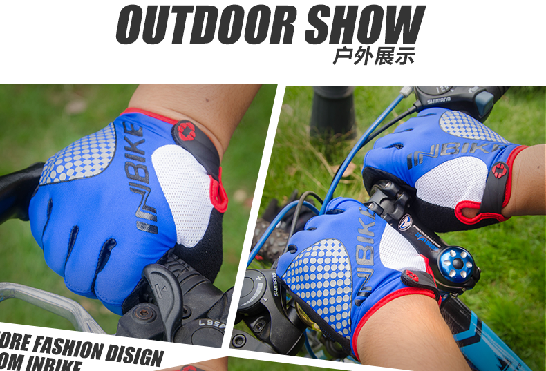 Gants pour vélo homme INBIKE - Ref 2242765 Image 78