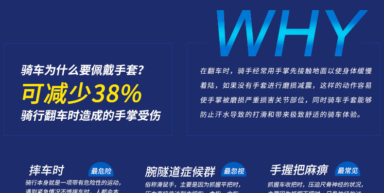 Gants pour vélo mixte INBIKE - Ref 2238366 Image 10